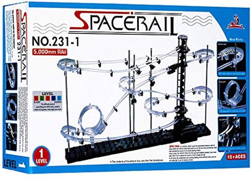 スペースレール(SPACE RAIL) NO.231 無限ループ スペースレール パズル 知育 脳トレ ジェットコースターのような未来的知育玩具 インテリアとしても存在感大