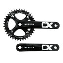 自転車クランク自転車クランクセットスクエアテーパーBCD104mm38T自転車クランクアームセットPETCHORクランクシングル170mm四角穴チェーンリングと...