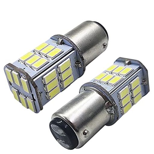 RUIANDSION 2 S25 1157 BAY15D P21/5W LEDou30A5630SMD DC 6V ėp u[Lv ACg e[v ԃCgAzCg