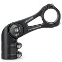 GEWAGE自転車ステム31.8mm130度角度調整ハンドルステム75/95/130mmアジャスタブルステム(XT-A825D-95)