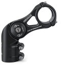 GEWAGE自転車ステム31.8mm130度角度調整ハンドルステム75/95/130mmアジャスタブルステム(XT-A825D-75)