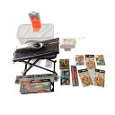 魚釣三昧直感ワカサギIIドーム船ロッド23cm電動リール仕掛けPEラインエサ箱スタンド付完全セット