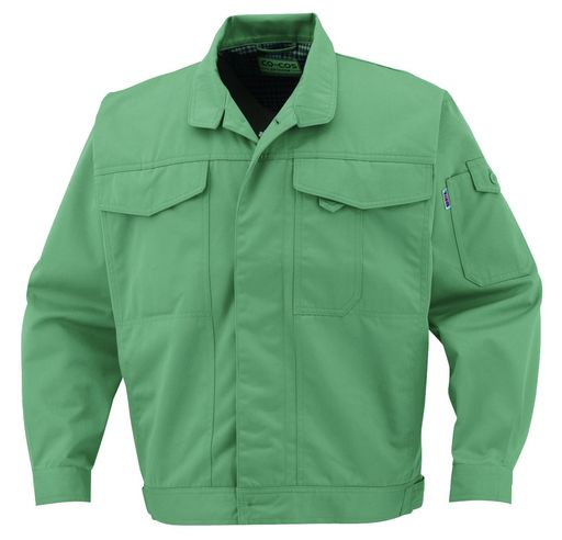 [コーコス信岡]J-1462ブルゾングリーンLL