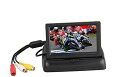 BANGWEIER4.3インチTFT液晶モニター2系統の映像入力解像度480x272折りたたみベース車載モニター
