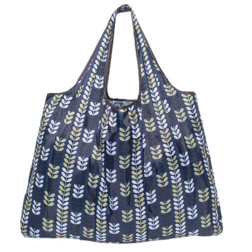 [LANODO]エコバッグ大容量買い物袋環境にやさしい折り畳み軽量繰り返し水洗い収納ショッピングバッグ(HBD-132)