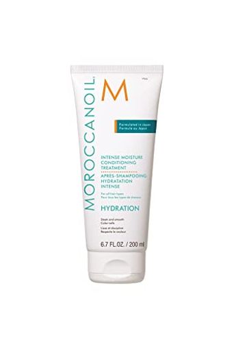 MOROCCANOIL(モロッカンオイル) モロッカンオイル インテンスモイスチャーコンディショニング トリートメント 200ML (アルガンオイル配合 コンディショナー) トリートメント 洗い流す (しっとり仕上がり ヒアルロン酸配合)