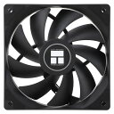 THERMALRIGHTTL-C12CCPUファン120MMケースクーラーファン、4PINPWM静音コンピュータファンS-FDBベアリング付き、最大1550RPM冷却ファン(2)