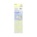 清原(KIYOHARA)サンコッコースリム面ファスナー粘着あり幅25mmx厚み0.9mmx長さ15cmカットフック・ループ各1枚入り白SUN51-111