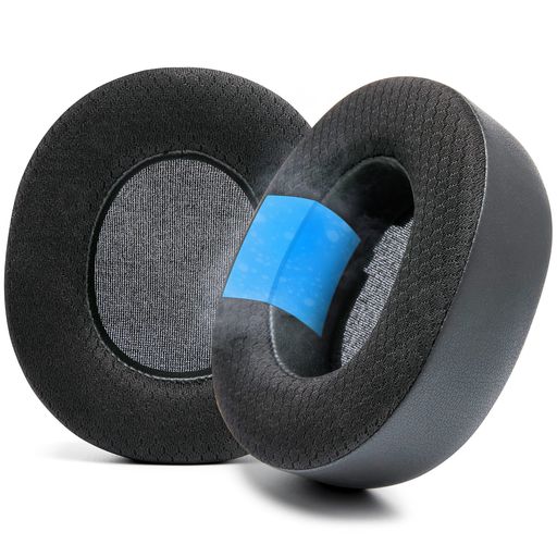 WCFREEZENOVAPROWIRELESS-WICKEDCUSHIONSによるSTEELSERIESARCTISNOVAPROWIRELESS用ハイブリッドファブリック冷却ジェル交換イヤーパッド耐久性・厚さ・遮音性が向上