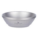 BoundlessVoyageチタンダブルボウル二重構造お茶碗ラーメン鉢300ml軽量テーブルウェア食器アウトドアキャンプ用品収納袋付きTi1082T(1個)