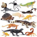 TOYMANY12PCS動物フィギュア野生動物フィギュアセットリアルな動物模型動物園主題人気動物おもちゃ玩具誕生日プレゼント飾り物クリスマス新年六歳以上