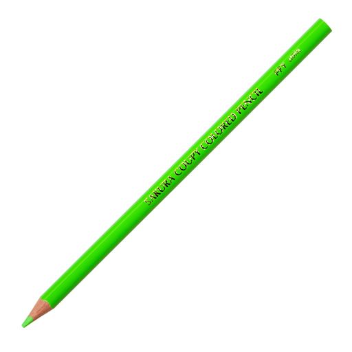 サクラクレパス クーピー色鉛筆 PFYバラ10P#27 黄緑 10本