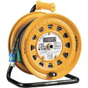 ハタヤ(HATAYA)コードリール屋内用100V型コード20m太さ2.0mm2漏電遮断器付接地付電線溶解防止機能コンセント4個コンセント防塵シャッターパイロットランプ内蔵家庭用工場用建設現場火災防…