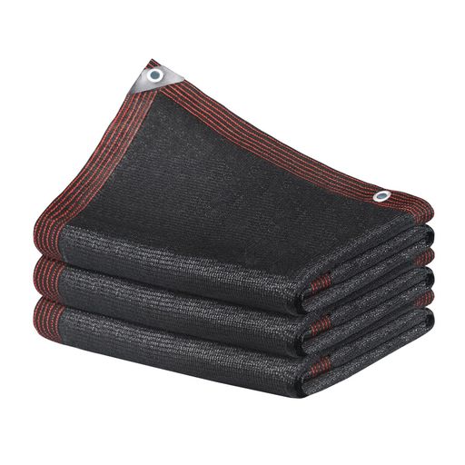 YEZOND遮光ネット2m*12m日よけシェードブラックベランダ目隠し農業用植物園芸用屋外ベランダ窓カーポー..