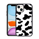J&Lエイiphone14plus用牛柄スマホケースダルメシアン柄アニマルケースPC背面カバーカメラレンズ保護耐衝撃ワイヤレス充電対応アイフォン14plus用ケ...