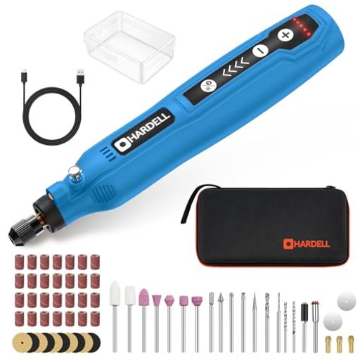 HARDELLߥ˥롼ż塼3.7V5®ǹ18000RPMUSBTYPE-C롼61PCSĤΥġĦ//...