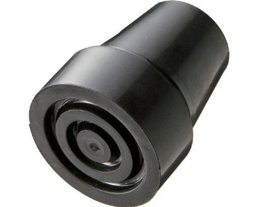 ケイ・ホスピア交換用杖先ゴム黒9.3cmx3.7cmx16.5cm径18mmステッキ用