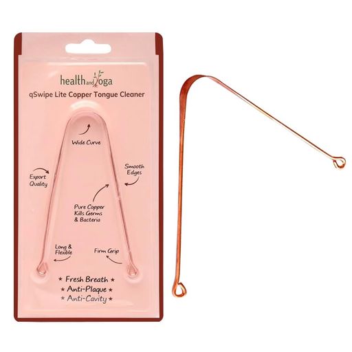 Made of Pure Copper, Non-Porous. Easily cleaned after use Non-gagging design, Optimum Length Helps contain bad breath, Provides Health Benefits of Copper Great flexibility for tongue protection