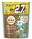 P&Gボールド洗濯洗剤ジェルボール3Dウッディー&ジャスミン詰替(40粒)