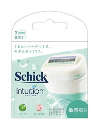 シックSCHICKイントゥイション敏感肌用替刃(3コ入)