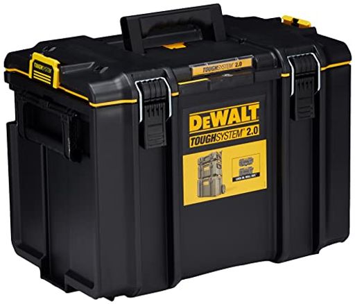 デウォルト(DEWALT) タフシステム2.0 システム収納BOX Lサイズ 工具箱 収納ケース ツールボックス DS400 積み重ね収納 DWST83342-1