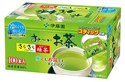 伊藤園 おーいお茶 抹茶入りさらさら緑茶 スティックタイプ 0.8G×100本