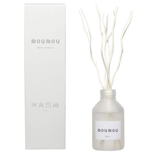 moumou(ムームー)リードディフューザーシルク(優しくパウダリーで艶やかな香り)100ml moumou(ムームー)リードディフューザーシルク(優しくパウダリーで艶やかな香り)100ml