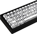 136キーコミックキーキャップPBT昇華プロセスCherryプロファイルキーキャップCherryMXGateronスイッチ機械式キーボード用(白)