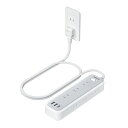 延長コード1m短い電源タップusbコンセントたこあしコンセント9個AC口1個タイプCポート2個USBポートTESSANテーブルタップ電源コードOAタップ蛸足type-cタコ足配線マルチ一括スイッチ付き壁掛…
