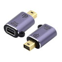 NFHKMiniDisplayPort1.4オス-MiniDPメス8K60hzアダプターウルトラHDUHD4K144hz7680*4320ビデオPCノートパソコンモニター用