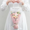 siawadekyローズ花束おしゃれかぎ針編み手作りバラブーケ枯れない花アートフラワー毛糸の花束かわいいニット造花ハンドメイド人工観葉植物バレンタイン誕生日記念日プレゼント梱包材付き