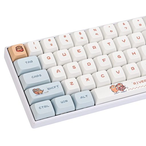 127キーPBT昇華印刷キーキャップセットXDAプロファイルカスタムキーキャップかわいいデザインUSレイアウト60%65%100%CHERRYGATERONMXスイッチメカニカルキーボード対応(OTTER) 127キーPBT昇華印刷キーキャップセットXDAプロファイルカスタムキーキャップかわいいデザインUSレイアウト60%65%100%CHERRYGATERONMXスイッチメカニカルキーボード対応(OTTER)