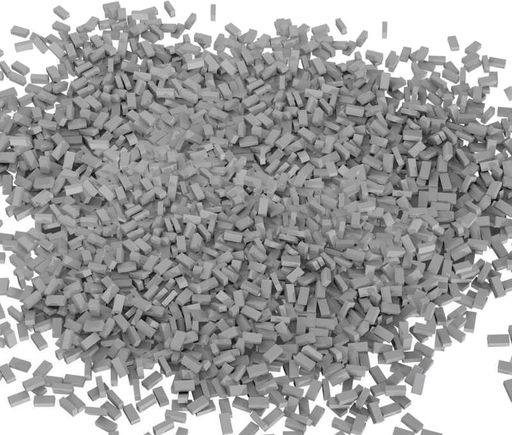 グリーンスタッフワールド(Greenstaffworld)ジオラマ素材ミニチュアレンガグレー約2000個入模型用素材G..