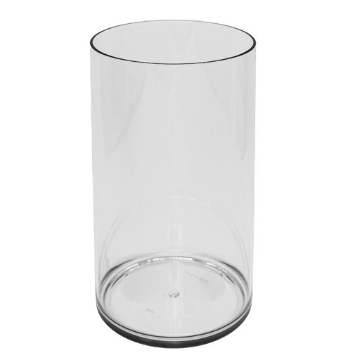 ポピー名古屋フラワーベースPETシリンダー直径15cmシリーズ高さ約25cm円柱割れない花器cool-008クリア