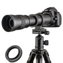 JINTU420-800mmf/8.3遠ズームレンズマニュアルズームレンズforキヤノン4000D2000DX10iX10X9iX9X8iX7iX6iX5X4X3X2X90X7090D80D70D