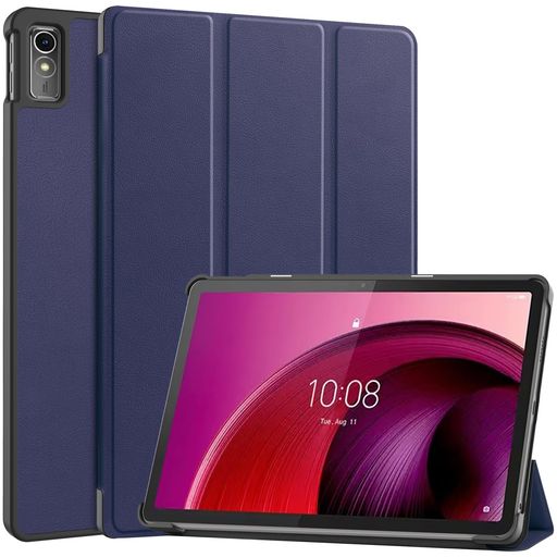 ForLenovoTAB7/LenovoTabM105G/LenovoTabM10a5Gケース【larfbulroc】軽量薄型PUレザースマートカバー耐衝撃傷防止ハード背面ケース三つ折りスタンド