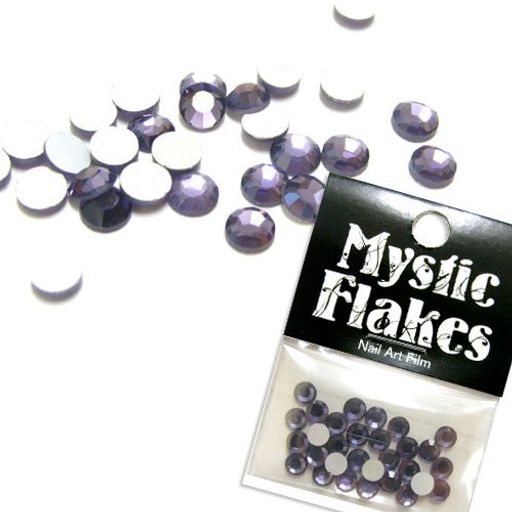 ミスティックフレースネイル用ストーンラインストーンラベンダー5mm/30P