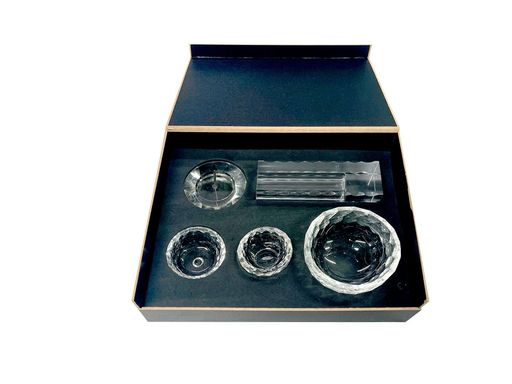 クリスタル仏具セット(五具足)