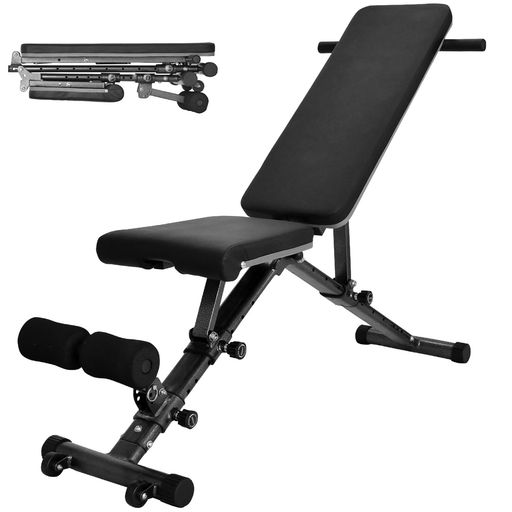 BARWING(バーウィング)可変式トレーニングベンチ4WAYインクラインベンチ折り畳みデクラインベンチフラ..