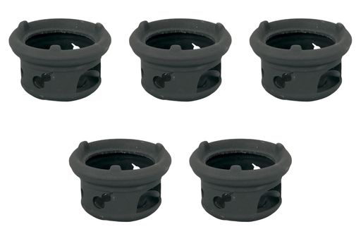 5個セット黒七輪風コンロ[15x9.5cm]|コンロ中国製セトモノホンポ(Setomonohonpo)