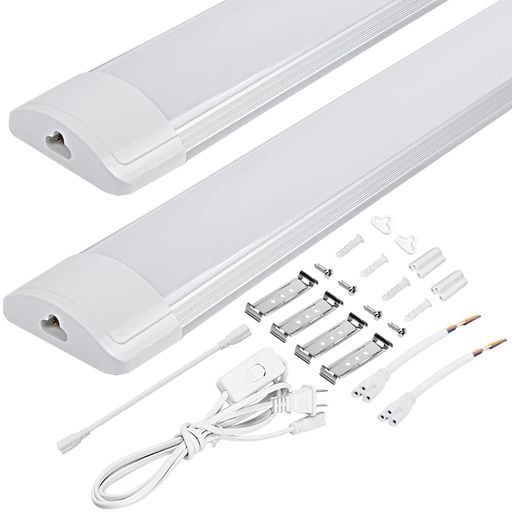 MAGOKOROLEDベースライト一体型120cm消費電力36wLED蛍光灯器具一体型昼光色天井直付キッチンライト薄型..