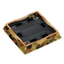 中央化学フードパック使い捨てHS天城12-3かなえ金-BK身50個入り黄系約3.3x19.8x19.8cm280404