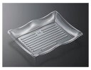 中央化学トレー使い捨てC-APG磯波5-1身50個入り透明約2.5x15.6x19.8cm250035