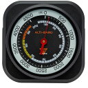 EMPEX(エンペックス)アナログ高度計気圧計アルティ・マックス4500ブラックFG-51026.6x6.8x2.5cm