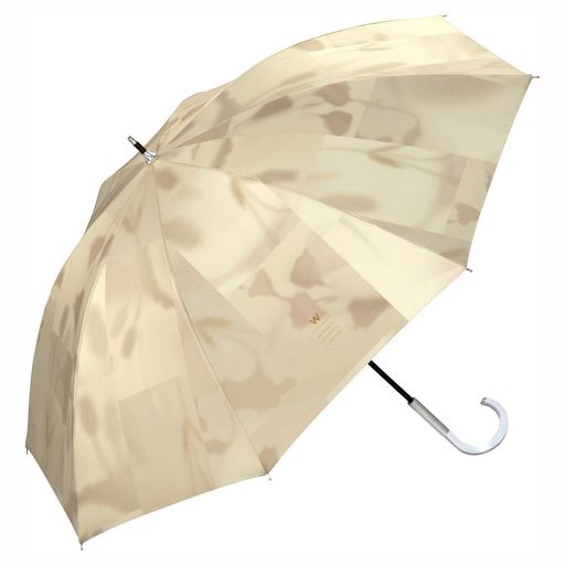 【2025】Wpc.日傘遮光ブラーチューリップベージュはるかに小さい遮光率100%/UVカット率100%/・UPF50+/遮熱/晴雨兼用はるかに大きい長傘通勤通学旅行オシャレ可愛い女性レディース81-19779-101