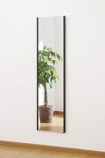 リフェクス割れない軽量な鏡40x150cmブラックNRM-4/B【日本製】