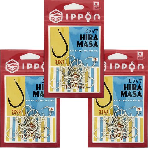 IPPON(一本)ヒラマサ12号サビナスコート22本入3袋セット