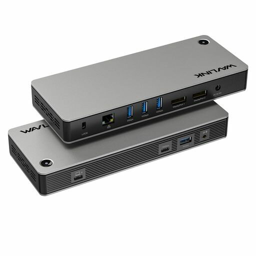 WAVLINK USB4 ɥå󥰥ơ 11-IN-1USB4 DOCK2̥⡼: 8K DP+4K DPۥǥ奢4Kǥ...