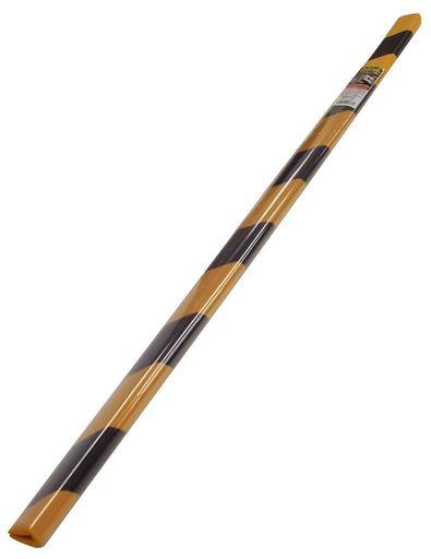 カーボーイ 安心クッション はさみこみ型 9X900mm ブラック/イエロー(トラ)
