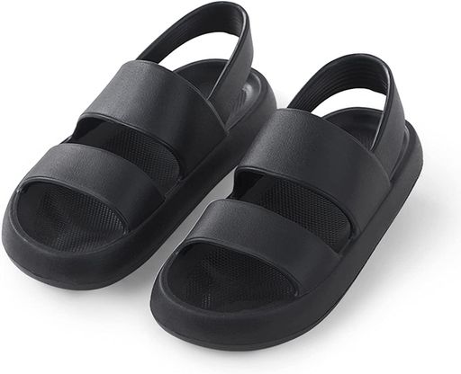 [utune]厚底サンダルリカバリーサンダルEVA素材メンズレディース男女兼用滑り止め夏用スリッパ室外スニ..